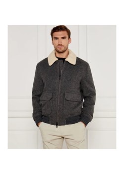 Tommy Hilfiger Wełniana kurtka | Regular Fit | shearling ze sklepu Gomez Fashion Store w kategorii Kurtki męskie - zdjęcie 184518782