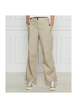 Karl Lagerfeld Spodnie cargo IKON | Loose fit ze sklepu Gomez Fashion Store w kategorii Spodnie damskie - zdjęcie 184518784