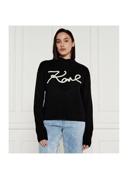 Karl Lagerfeld Półgolf | Regular Fit | z dodatkiem wełny ze sklepu Gomez Fashion Store w kategorii Swetry damskie - zdjęcie 184518942
