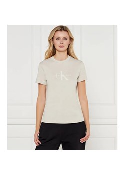 Calvin Klein Jeans T-shirt | Regular Fit ze sklepu Gomez Fashion Store w kategorii Bluzki damskie - zdjęcie 184519010