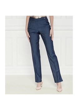 BOSS BLACK Wełniane spodnie chino Tanuri | Slim Fit ze sklepu Gomez Fashion Store w kategorii Spodnie damskie - zdjęcie 184519040