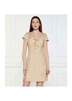 GUESS Lniana sukienka ISABEAU ze sklepu Gomez Fashion Store w kategorii Sukienki - zdjęcie 184519094