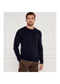 Aeronautica Militare Wełniany sweter | Regular Fit ze sklepu Gomez Fashion Store w kategorii Swetry męskie - zdjęcie 184519141