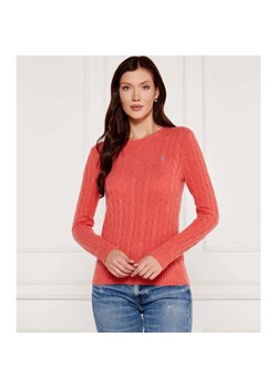 POLO RALPH LAUREN Wełniany sweter JULIANNA | Slim Fit | z dodatkiem kaszmiru ze sklepu Gomez Fashion Store w kategorii Swetry damskie - zdjęcie 184519201