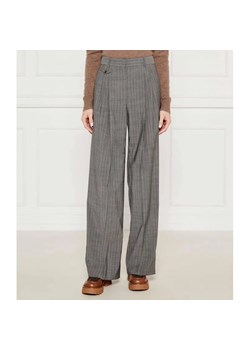 BOSS BLACK Wełniane spodnie Tetiama | Loose fit ze sklepu Gomez Fashion Store w kategorii Spodnie damskie - zdjęcie 184519224