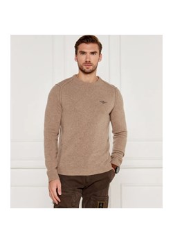 Aeronautica Militare Wełniany sweter | Regular Fit ze sklepu Gomez Fashion Store w kategorii Swetry męskie - zdjęcie 184519231