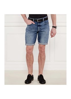 G- Star Raw Jeansowe szorty 3301 | Slim Fit | stretch ze sklepu Gomez Fashion Store w kategorii Spodenki męskie - zdjęcie 184519302