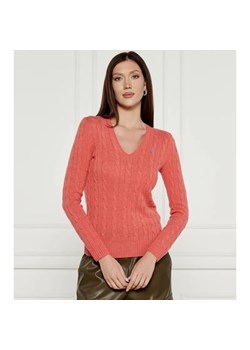 POLO RALPH LAUREN Wełniany sweter KIMBERLY | Regular Fit | z dodatkiem kaszmiru ze sklepu Gomez Fashion Store w kategorii Swetry damskie - zdjęcie 184519370