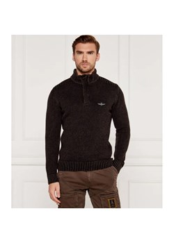 Aeronautica Militare Sweter | Regular Fit | z dodatkiem wełny ze sklepu Gomez Fashion Store w kategorii Swetry męskie - zdjęcie 184519401