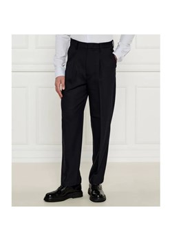 Emporio Armani Spodnie | flare fit | z dodatkiem wełny ze sklepu Gomez Fashion Store w kategorii Spodnie męskie - zdjęcie 184519421