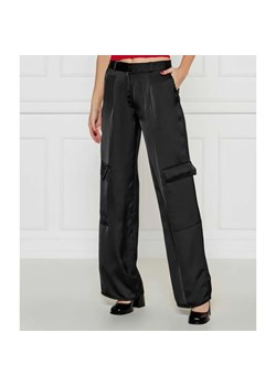 HUGO Spodnie Hanira-1 | flare fit ze sklepu Gomez Fashion Store w kategorii Spodnie damskie - zdjęcie 184519432