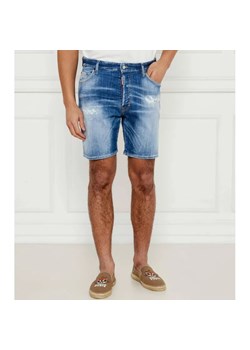 Dsquared2 Jeansowe szorty Marine | Slim Fit ze sklepu Gomez Fashion Store w kategorii Spodenki męskie - zdjęcie 184519433
