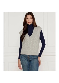 POLO RALPH LAUREN Wełniana kamizelka | Regular Fit | z dodatkiem kaszmiru ze sklepu Gomez Fashion Store w kategorii Kamizelki damskie - zdjęcie 184519441
