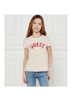 Guess T-shirt | Regular Fit ze sklepu Gomez Fashion Store w kategorii Bluzki dziewczęce - zdjęcie 184519490