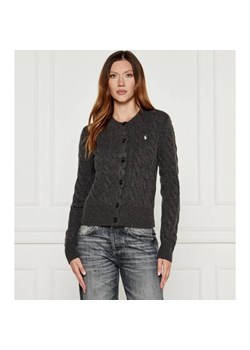 POLO RALPH LAUREN Wełniany kardigan | Regular Fit | z dodatkiem kaszmiru ze sklepu Gomez Fashion Store w kategorii Swetry damskie - zdjęcie 184519553