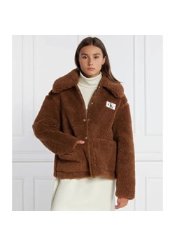 Calvin Klein Jeans Kurtka SHERPA | Relaxed fit ze sklepu Gomez Fashion Store w kategorii Kurtki damskie - zdjęcie 184519631