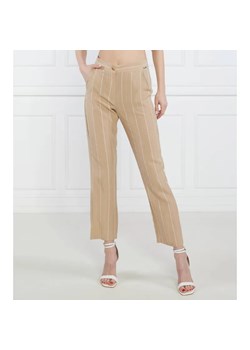 Liu Jo Spodnie | Regular Fit | z dodatkiem lnu ze sklepu Gomez Fashion Store w kategorii Spodnie damskie - zdjęcie 184519741