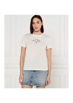 Tommy Hilfiger T-shirt | Regular Fit ze sklepu Gomez Fashion Store w kategorii Bluzki damskie - zdjęcie 184519920