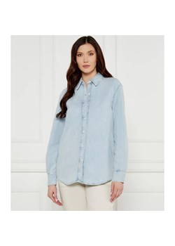 Calvin Klein Jeansowa koszula | Regular Fit | z dodatkiem lnu ze sklepu Gomez Fashion Store w kategorii Koszule damskie - zdjęcie 184520060