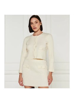 Pinko Kardigan MASQUERADE | Slim Fit | z dodatkiem wełny ze sklepu Gomez Fashion Store w kategorii Swetry damskie - zdjęcie 184520194