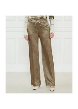 Marc Cain Satynowe spodnie WASHINGTON | Loose fit | regular waist ze sklepu Gomez Fashion Store w kategorii Spodnie damskie - zdjęcie 184520224