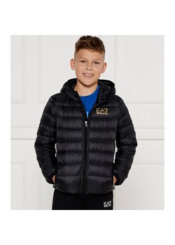 EA7 Puchowa kurtka | Regular Fit ze sklepu Gomez Fashion Store w kategorii Kurtki chłopięce - zdjęcie 184520323
