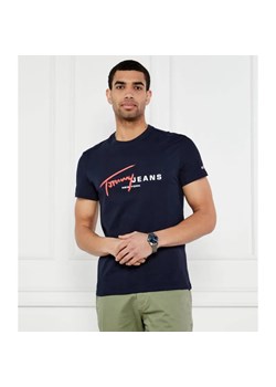 Tommy Jeans T-shirt | Regular Fit ze sklepu Gomez Fashion Store w kategorii T-shirty męskie - zdjęcie 184520463