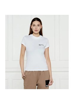 Karl Lagerfeld Jeans T-shirt | Slim Fit ze sklepu Gomez Fashion Store w kategorii Bluzki damskie - zdjęcie 184521153