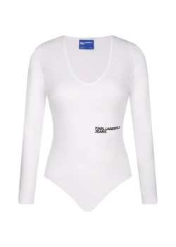 Karl Lagerfeld Jeans Body | Slim Fit ze sklepu Gomez Fashion Store w kategorii Bluzki damskie - zdjęcie 184521174