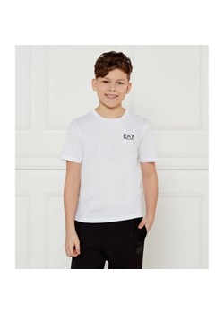 EA7 T-shirt | Regular Fit ze sklepu Gomez Fashion Store w kategorii T-shirty chłopięce - zdjęcie 184521301