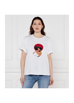Liu Jo Beachwear T-shirt | Relaxed fit ze sklepu Gomez Fashion Store w kategorii Bluzki damskie - zdjęcie 184521420