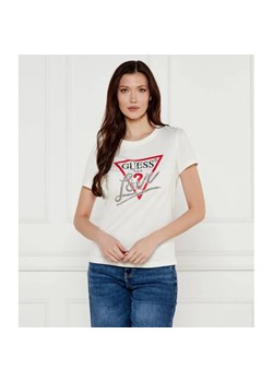 GUESS T-shirt | Regular Fit ze sklepu Gomez Fashion Store w kategorii Bluzki damskie - zdjęcie 184521442