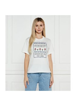 Weekend MaxMara T-shirt CABINA | Regular Fit ze sklepu Gomez Fashion Store w kategorii Bluzki damskie - zdjęcie 184521462