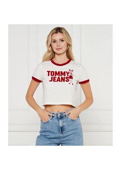 Tommy Jeans T-shirt | Cropped Fit ze sklepu Gomez Fashion Store w kategorii Bluzki damskie - zdjęcie 184521474