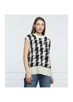 Tommy Hilfiger Wełniana kamizelka | Relaxed fit ze sklepu Gomez Fashion Store w kategorii Kamizelki damskie - zdjęcie 184521563