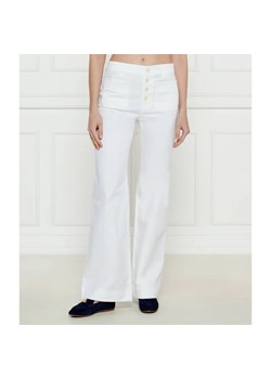 LAUREN RALPH LAUREN Spodnie CASHINE | flare fit ze sklepu Gomez Fashion Store w kategorii Spodnie damskie - zdjęcie 184521663