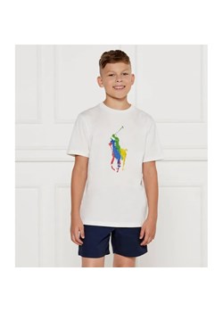 POLO RALPH LAUREN T-shirt | Regular Fit ze sklepu Gomez Fashion Store w kategorii T-shirty chłopięce - zdjęcie 184521773