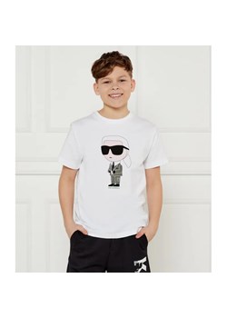 Karl Lagerfeld Kids T-shirt | Regular Fit ze sklepu Gomez Fashion Store w kategorii T-shirty chłopięce - zdjęcie 184521860