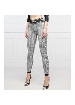 HUGO Legginsy Nusa | Slim Fit ze sklepu Gomez Fashion Store w kategorii Spodnie damskie - zdjęcie 184521971