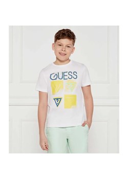 Guess T-shirt | Regular Fit ze sklepu Gomez Fashion Store w kategorii T-shirty chłopięce - zdjęcie 184521980