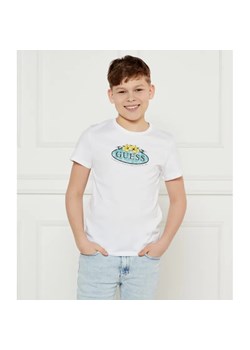 Guess T-shirt | Regular Fit ze sklepu Gomez Fashion Store w kategorii T-shirty chłopięce - zdjęcie 184522033