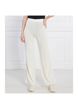 Beatrice B Wełniane spodnie dzianinowe | Relaxed fit | z dodatkiem kaszmiru ze sklepu Gomez Fashion Store w kategorii Spodnie damskie - zdjęcie 184522042