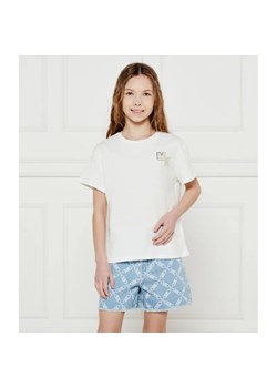 Michael Kors KIDS T-shirt | Regular Fit ze sklepu Gomez Fashion Store w kategorii Bluzki dziewczęce - zdjęcie 184522100
