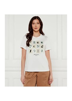 Weekend MaxMara T-shirt TEIERA | Regular Fit ze sklepu Gomez Fashion Store w kategorii Bluzki damskie - zdjęcie 184522120