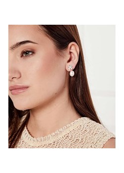 TORY BURCH Kolczyki Kira Mother of Pearl ze sklepu Gomez Fashion Store w kategorii Kolczyki - zdjęcie 184522214
