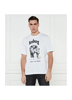 Iceberg T-shirt | Regular Fit ze sklepu Gomez Fashion Store w kategorii T-shirty męskie - zdjęcie 184522221