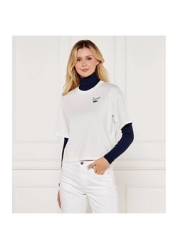 Lacoste T-shirt | Relaxed fit ze sklepu Gomez Fashion Store w kategorii Bluzki damskie - zdjęcie 184522403
