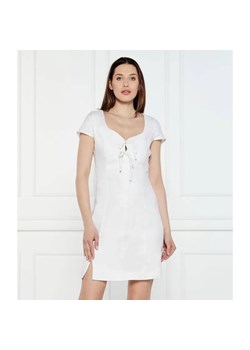 GUESS Lniana sukienka ISABEAU ze sklepu Gomez Fashion Store w kategorii Sukienki - zdjęcie 184522533