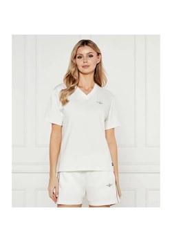 Aeronautica Militare T-shirt | Regular Fit ze sklepu Gomez Fashion Store w kategorii Bluzki damskie - zdjęcie 184522660