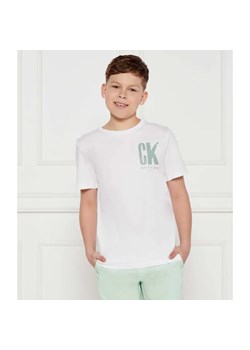 Calvin Klein Jeans T-shirt | Regular Fit ze sklepu Gomez Fashion Store w kategorii T-shirty chłopięce - zdjęcie 184522692